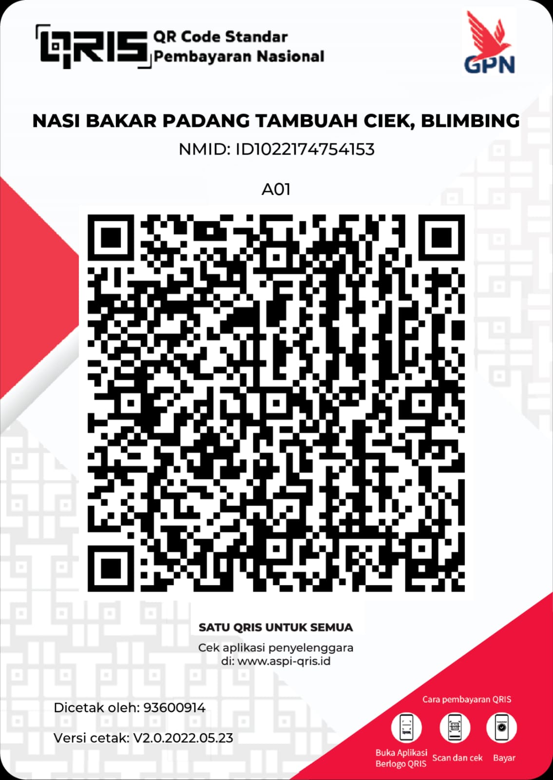 QRIS Bejo Warung